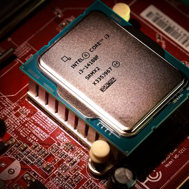 Intel processor is seen in this illustration taken August 19, 2025.