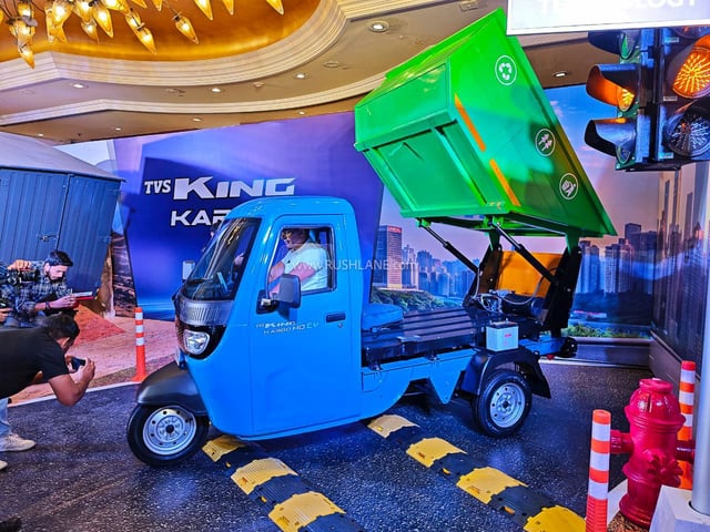 TVS King Kargo HD EV