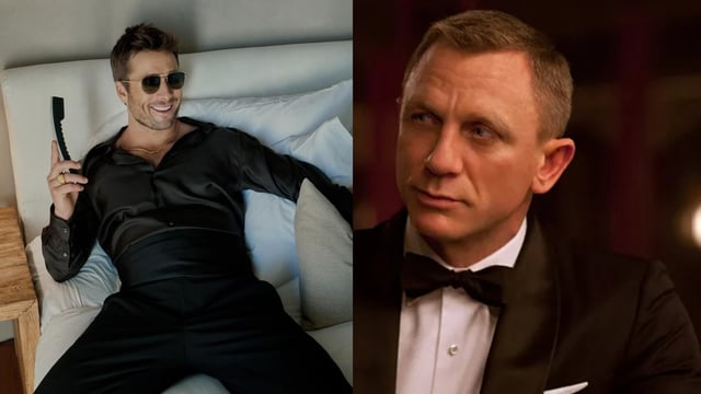 Glen Powell reacted to rumours of him becoming the next James Bond
