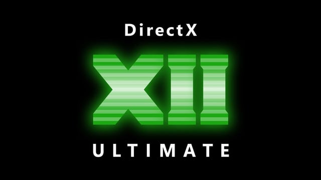 Official DirectX 12 Ultimate logo (I mean, DirectX XII Ultimate)