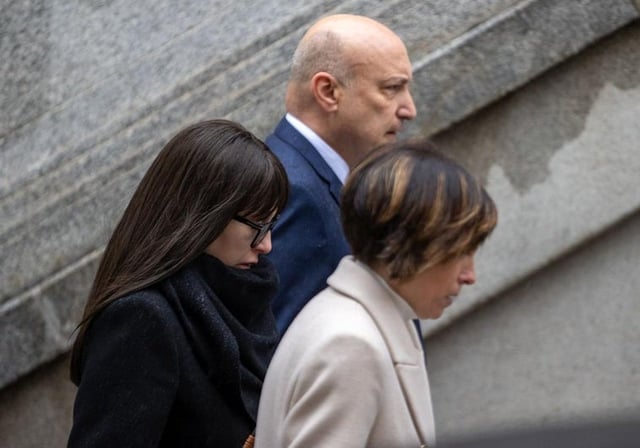Jéssica Rodríguez, cuando acudió al Supremo