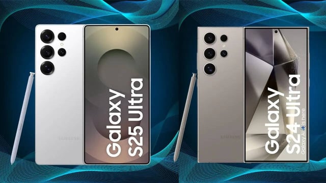 Samsung Galaxy S25 Ultra And Samsung Galaxy S24 Ultra