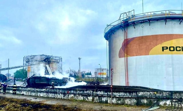 Ukraine routinely targets Russian refineries and oil depots