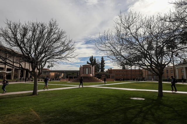 FILE — Arizona State University in Tempe, Ariz., Jan. 30, 2020. Arizona State is among a number of U.S. universities that will enroll fewer international students this fall in the wake of a maze of obstacles the Trump administration set up to slow or deter people entering the country. (Adriana Zehbrauskas/The New York Times)