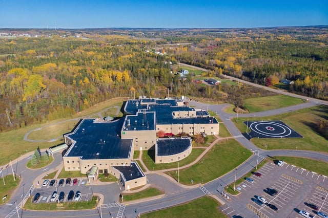 The Cumberland Regional Health Care Centre in Amherst.