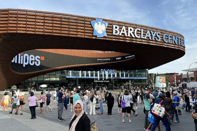 Barclays Center in Brooklyn, New York.