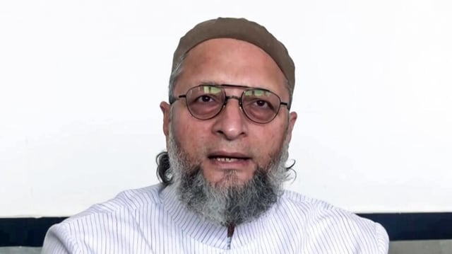 Owaisi asked, “What right does the police have to put these people in detention centres?