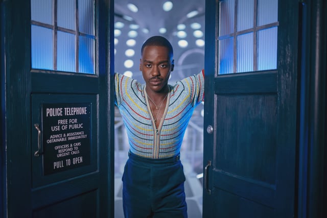 Ncuti Gatwa in Doctor Who. (BBC Studios)