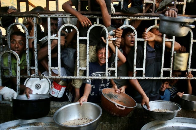 Israel heavily restricts aid coming into Gaza but has repeatedly rejected claims of deliberate starvation