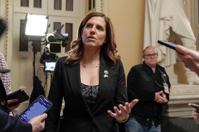 A defamation and libel lawsuit against Rep. Nancy Mace, R-S.C., was dismissed with prejudice on Wednesday, according to court documents. (MARIAM ZUHAIB/AP FILE)