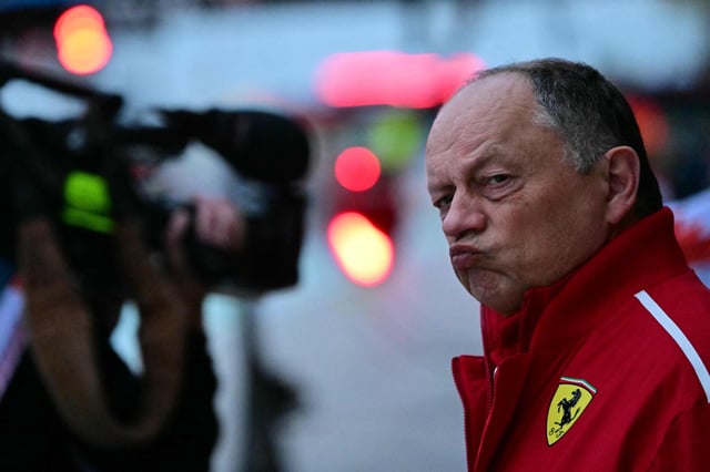 El team principal Frédéric Vasseur desmenuzó los 14 grandes premios de Lewis Hamilton en Ferrari: la adaptación, los enojos, las exigencias...