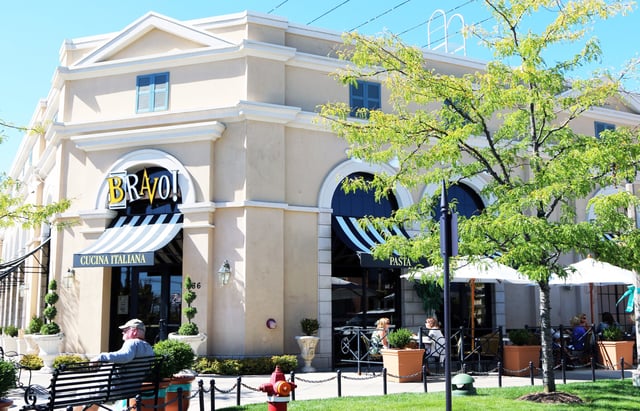 Bravo Cucina Italiana restaurant.