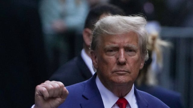 In the initial ruling against Trump, Engoron ordered the US President to pay a civil penalty of $464 million, including interest.