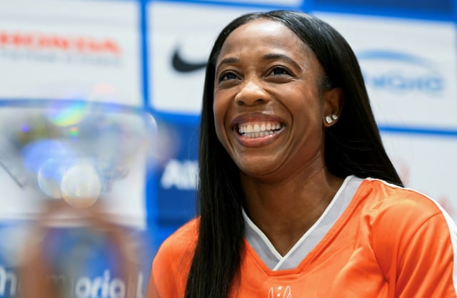 Jamaica's Shelly-Ann Fraser-Pryce