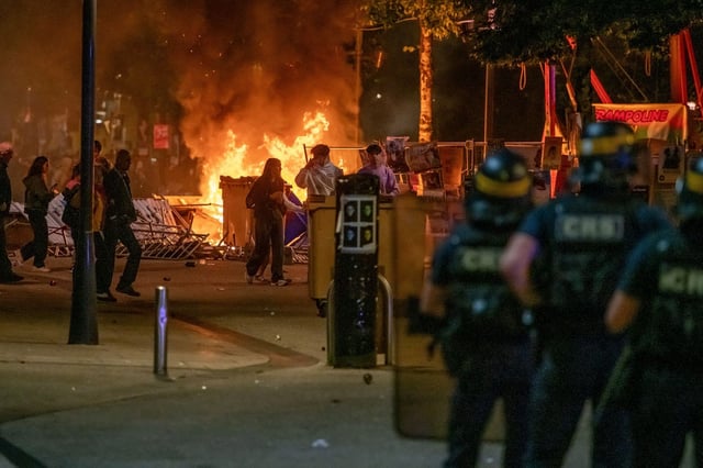 Festival du théâtre de rue à Aurillac, le 20 août 2025.
