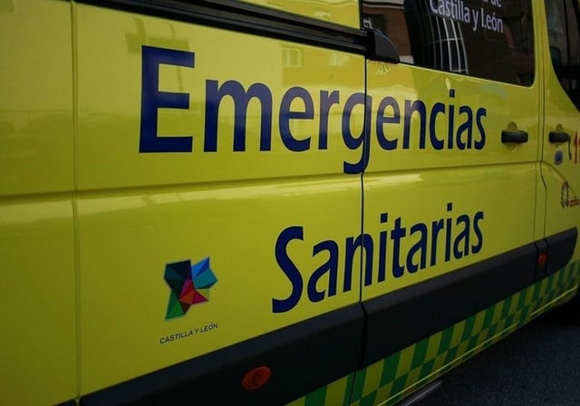 Una imagen de archivo de una ambulancia
