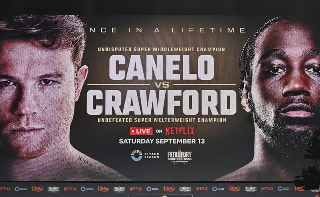 Canelo Álvarez y Terence Crawford tienen todo listo para verse las caras en Las Vegas.
