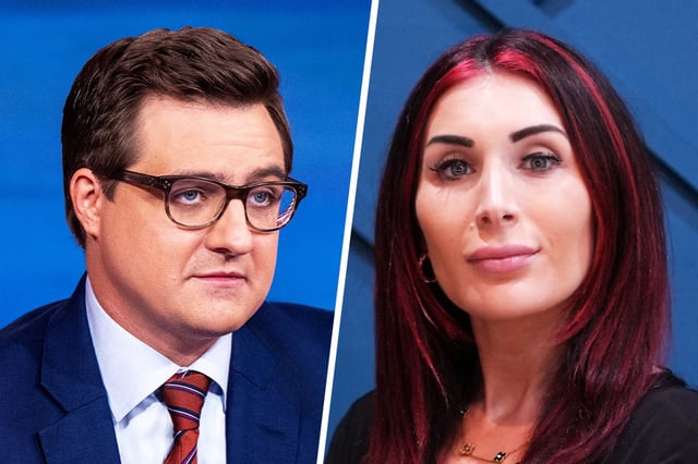 Chris Hayes and Laura Loomer