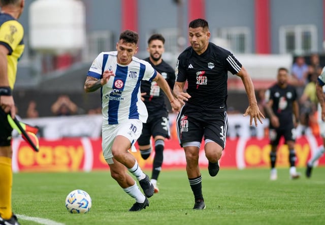 Rubén Botta. Fue protagonista del último partido entre Talleres y Deportivo Riestra.