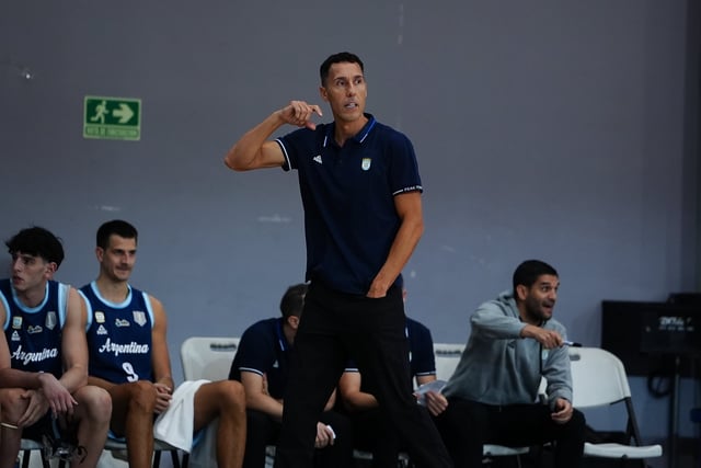 La selección argentina de básquet disputó ocho partidos en la preparación a la AmeriCup. (Prensa CAB)