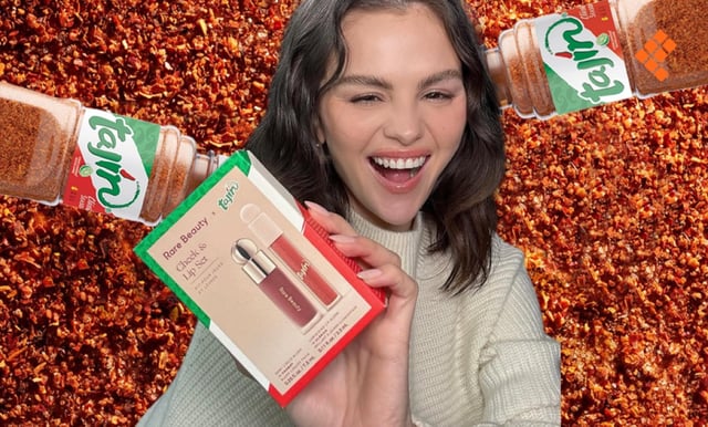 Rare Beauty x Tajín, la nueva colaboración picosita