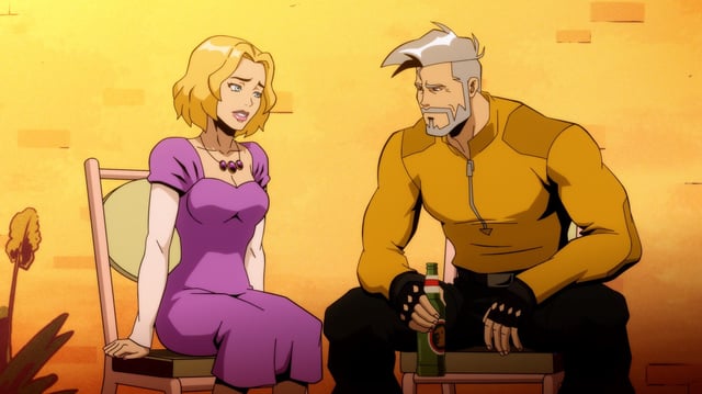 Frank Grillo hints that the white hair he had as animated Rick Flag Sr. in "Creature Commandos" could be coming to the live-action DC universe.