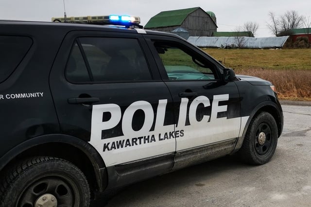 A Kawartha Lakes Police Services vehicle is seen in Kawartha Lakes, Ont. on Friday, Nov. 27, 2020. 
