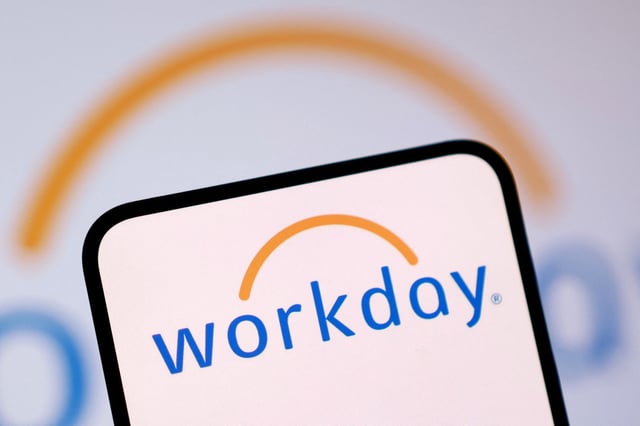 A Workday logo appears in this illustration taken August 18, 2025. REUTERS/Dado Ruvic/Illustration/File Photo