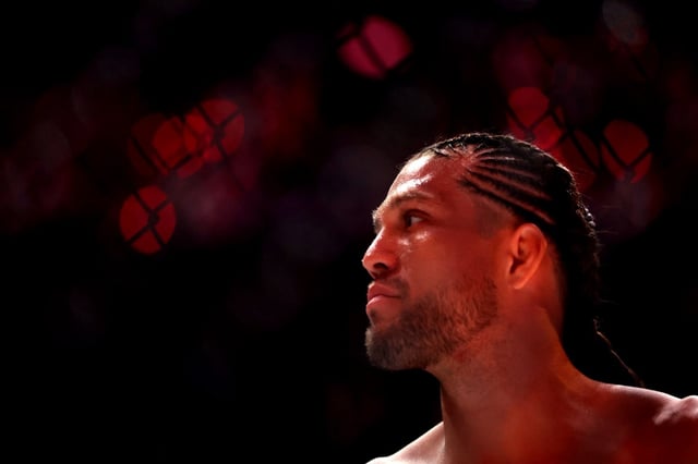 Brian Ortega looks on during his fight against featherweight Diego Lopes during UFC 306: Riyadh Season Noche on Sept. 14, 2024, at Sphere in Las Vegas. (Photo by Christian Petersen/Getty Images)