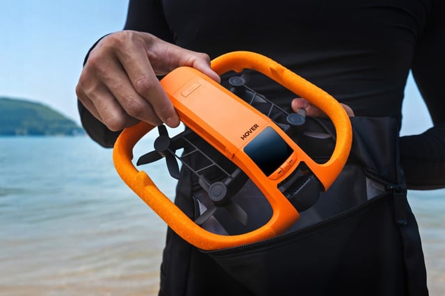The HoverAir Aqua is tiny, at 249 grams, but packs one heck of a punch