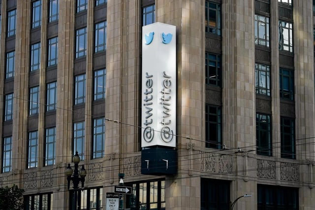 Las oficinas centrales de Twitter, el 4 de noviembre de 2022, en San Francisco. (AP Foto/Jeff Chiu, Archivo)