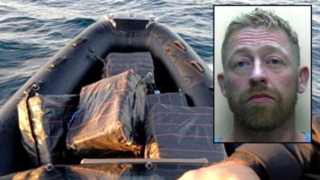Peter Williams was sentenced to 16 years and nine months in prison for his role in smuggling cocaine in an inflatable boat