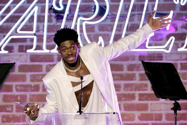 Le rappeur américain Lil Nas X, à Los Angeles (Californie), aux Etats-Unis, le 4 décembre 2021