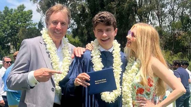 Kevin Nealon and Susan Yeagley’s son Gable will be attending USC in the fall. 
“We could not be prouder of this kid! Great Commencement Speech! Congratulations, Gable! Fight on!” Kevin, 71, wrote via Instagram following his son’s high school graduation in May.