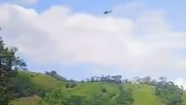 Colombia helicoptor attack