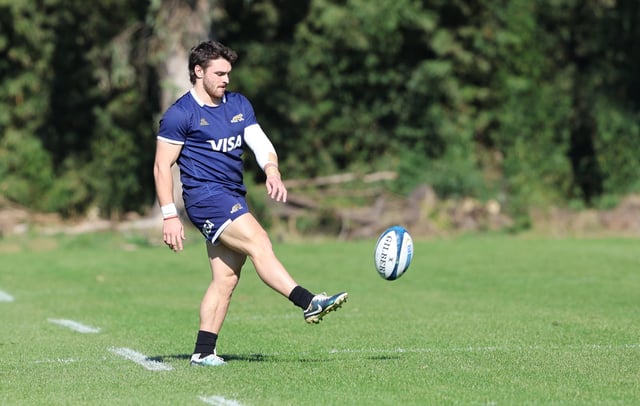 Carreras es el rugby que más minutos tuvo en los Pumas en 2024; descansó en la ventana de julio, no estuvo en el estreno en el Rugby Championship y ahora vuelve en un partido grande.