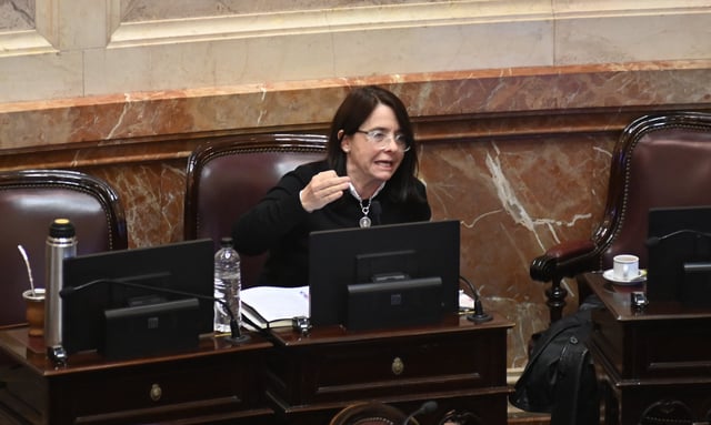 La senadora Carmen Álvarez Rivero se disculpó por sus dichos sobre el Garrahan. (Archivo / Clarín)