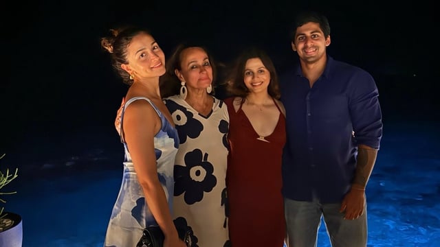 Shaheen Bhatt also shared a clip of Alia Bhatt working out with boyfriend Ishaan.