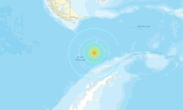 Registra Chile sismo 7.6 y activa precaución en zona antártica