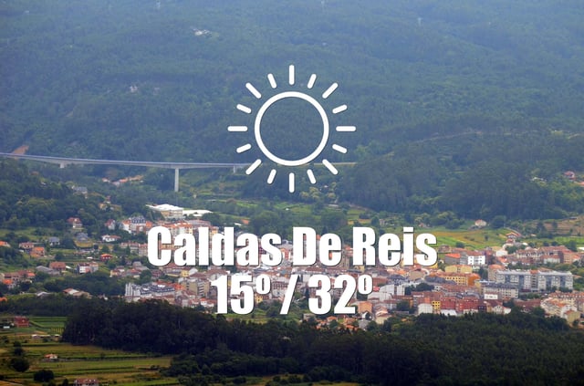 El tiempo en Caldas de Reis: previsión meteorológica para hoy, viernes 22 de agosto