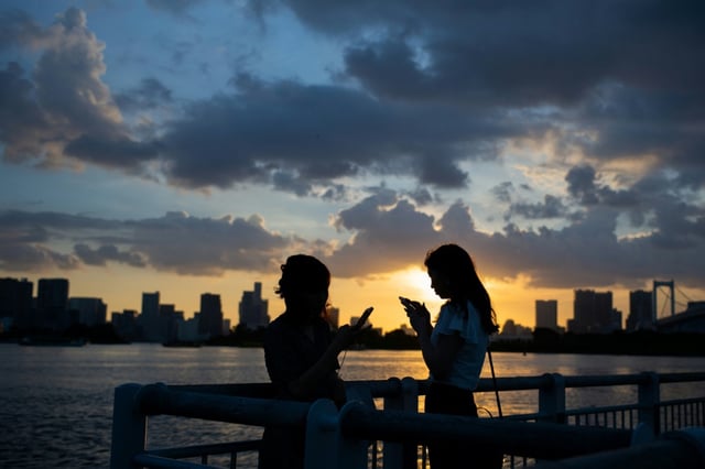A Japanese city will urge all smartphone users to limit screen time to two hours a day outside work or school under a draft ordinance that includes no penalties