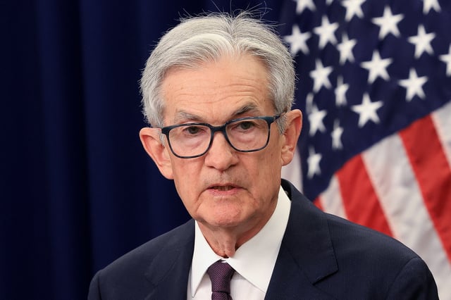 U.S. Federal Reserve Chair Jerome Powell attends a press conference following the issuance of the Federal Open Market Committee's statement on interest rate policy in Washington, D.C., U.S., June 18, 2025. REUTERS/Kevin Mohatt/ File Photo