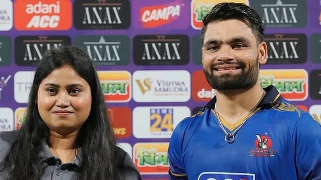 Rinku Singh after his match-winning ton.