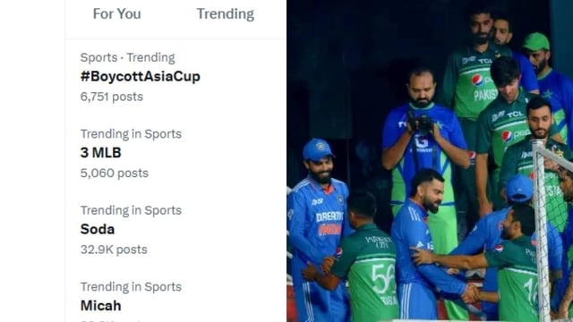 India vs Pakistan | Image: X Screengrab/ACC