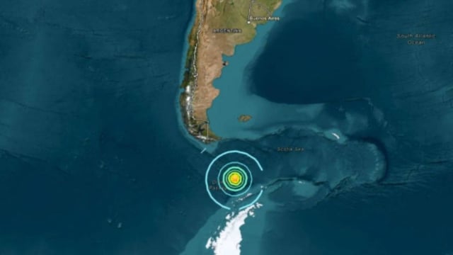 Drake Passage Earthquake | Image: X