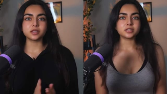Content creator Zara Dar posted identical videos in different outfits to show the Tank-Top effect 