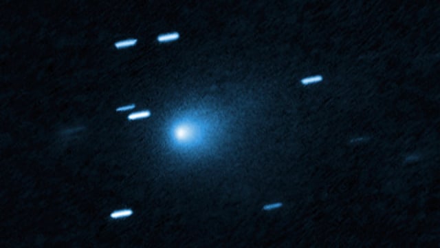 An image captured by Hubble of 3I/Atlas on July 21