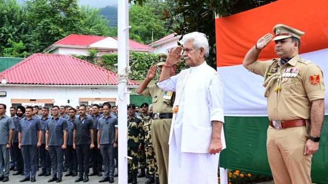 Jammu and Kashmir Lieutenant Governor Manoj Sinha 