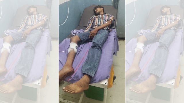 The shooter was caught after he was shot on the leg after a brief exchange of gunfire | Special Arrangement