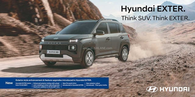 Hyundai Exter Pro Pack Launched
